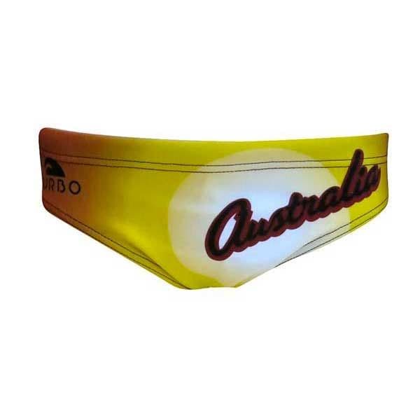 Turbo Australia Sun Swimming Brief Amarelo M Homem