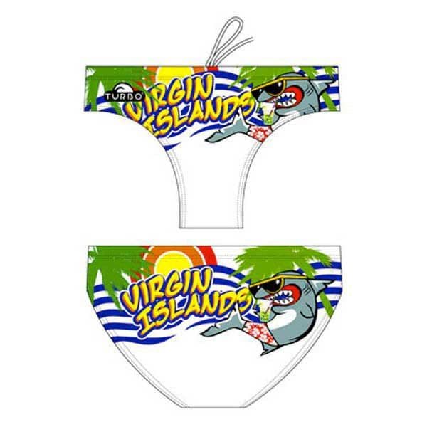 Turbo Virgin Islands Swimming Brief Colorido 3XL Homem