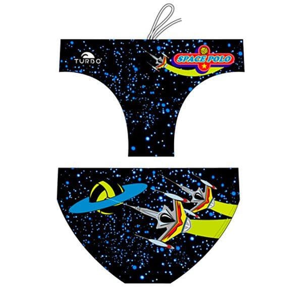 Turbo Space Polo Swimming Brief Preto 3XL Homem