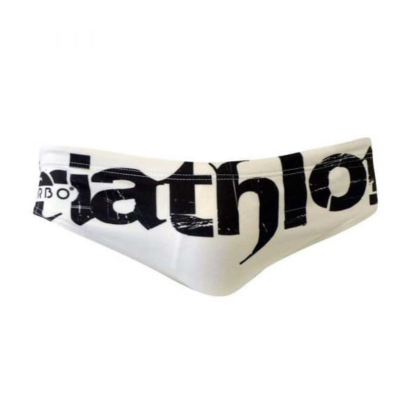 Turbo Triathlon Basic Swimming Brief Branco 5XL Homem