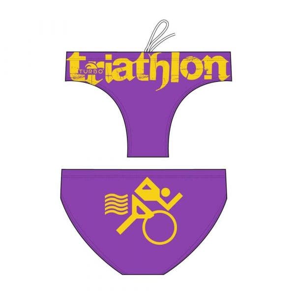 Turbo Triathlon Basic Swimming Brief Roxo M Homem