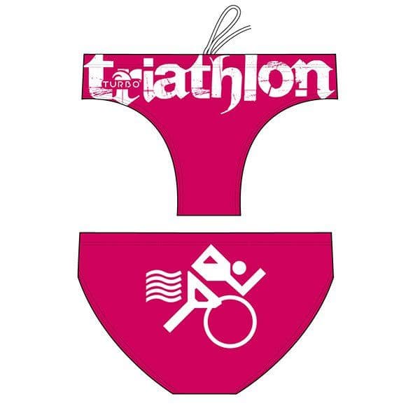 Turbo Triathlon Basic Swimming Brief Rosa 2XL Homem