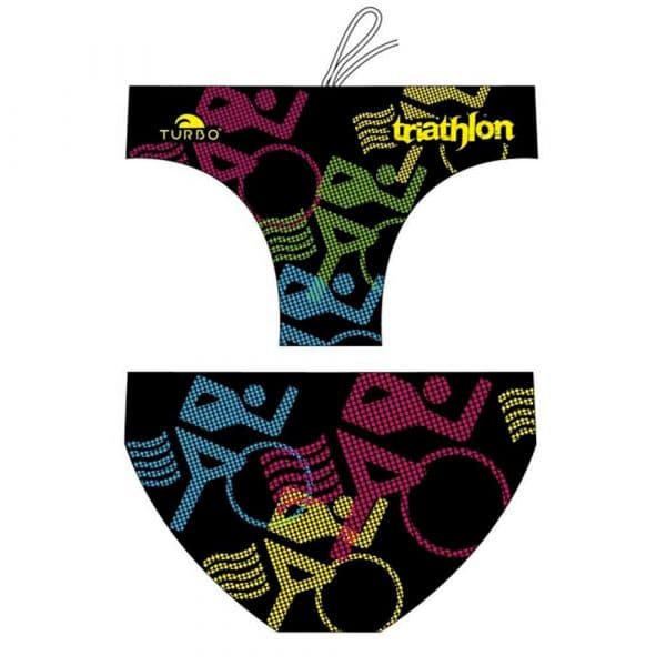 Turbo Bikes Triathlon Swimming Brief Preto L Homem