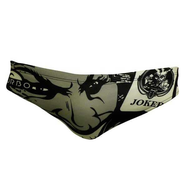Turbo New Jocker Swimming Brief Cinzento L Homem