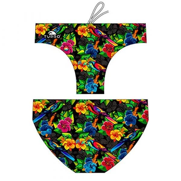 Turbo Flowers Paradise Swimming Brief Colorido S Homem