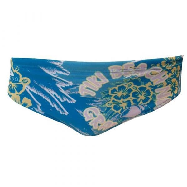 Turbo Tiki Beach Swimming Brief Azul 2XL Homem