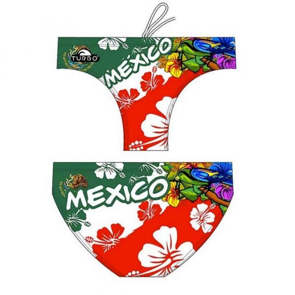 Turbo Mexico 2012 Swimming Brief Colorido L Homem