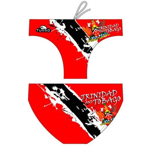 Turbo Trinidad Tobago Swimming Brief Vermelho XL Homem