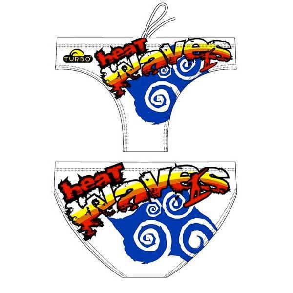 Turbo Heat Waves Swimming Brief Branco M Homem