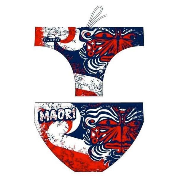 Turbo Maori Flags Swimming Brief Azul S Homem