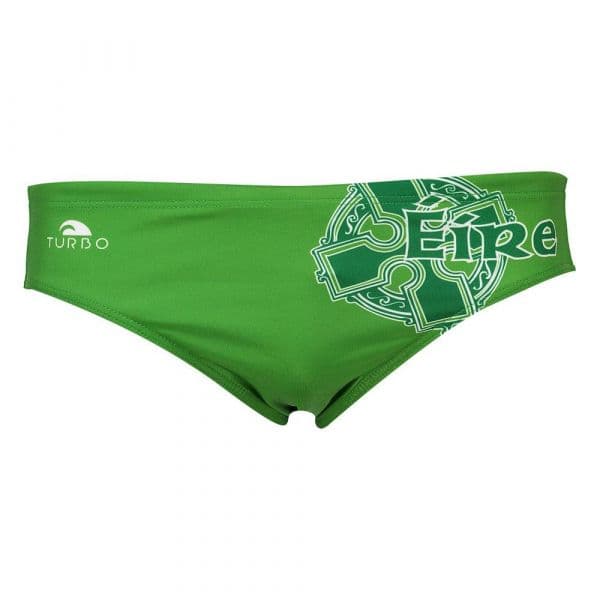 Turbo Eire Swimming Brief Verde 2XL Homem