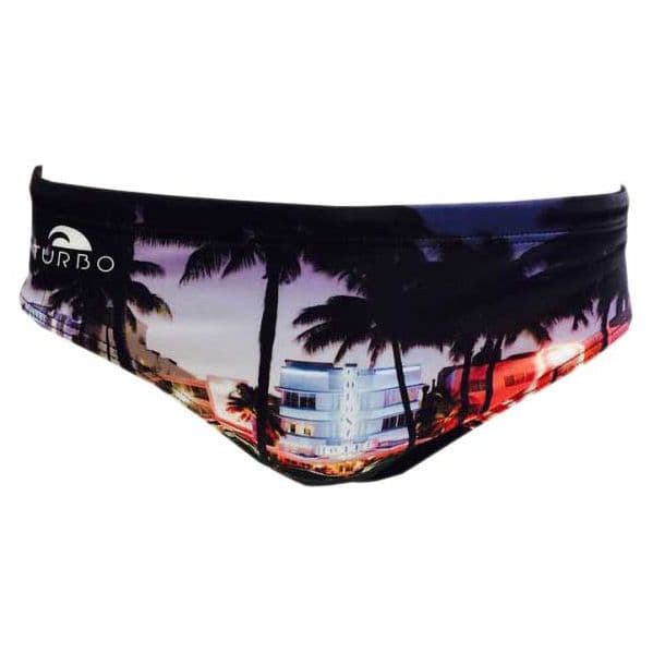 Turbo Miami Beach Swimming Brief Preto 2XL Homem