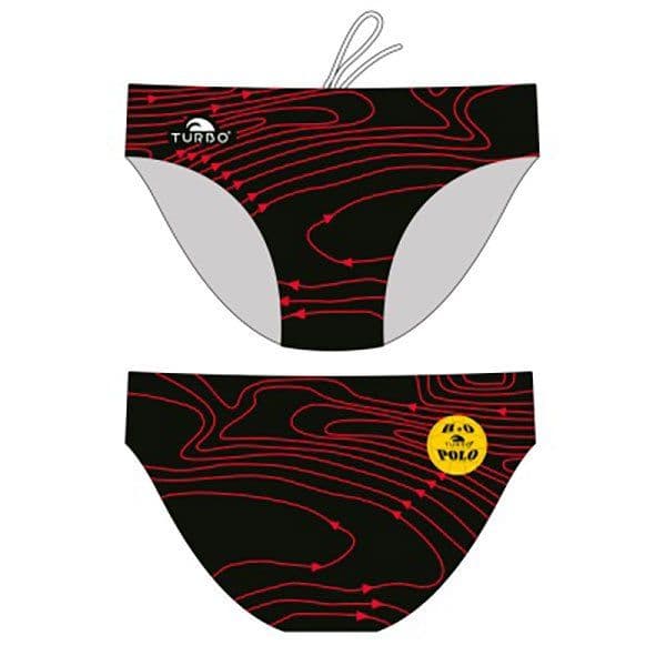 Turbo Isobars Swimming Brief Vermelho,Preto M Homem