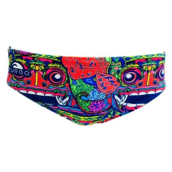 Turbo Bali Tribal Swimming Brief Colorido 2XL Homem