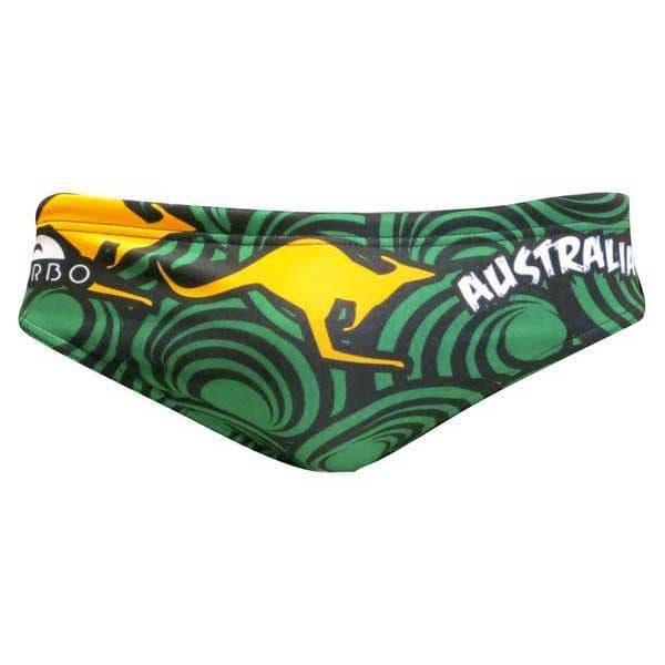 Turbo Australia Swimming Brief Colorido 4XL Homem