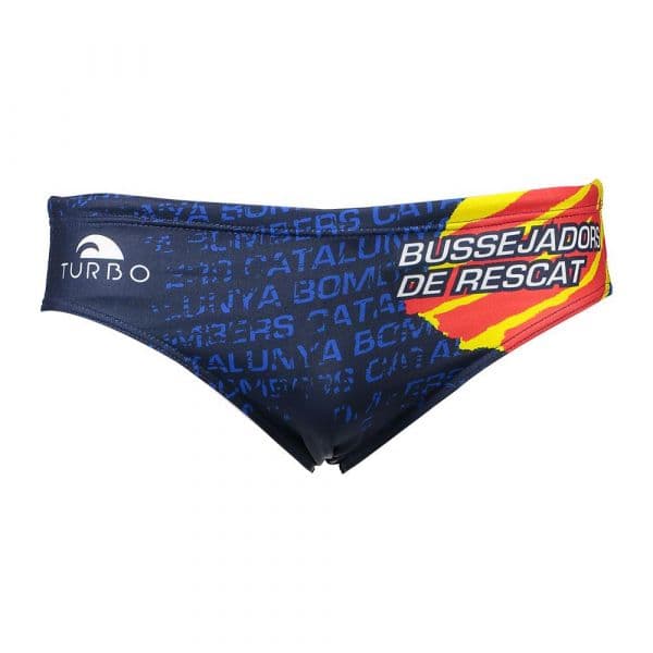Turbo Rescue Divers Catalonia Swimming Brief Azul 3XL Homem