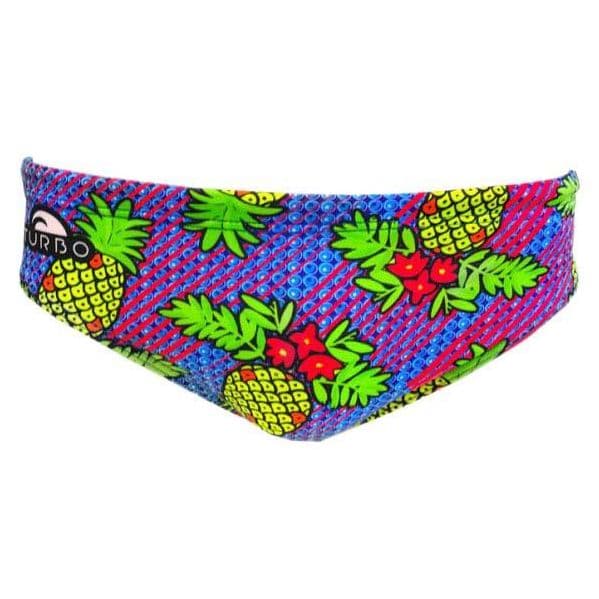 Turbo Pineapple Swimming Brief Colorido L Homem