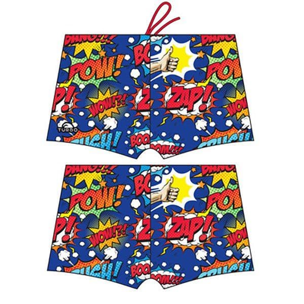 Turbo Boom !!! Swim Boxer Azul M Homem