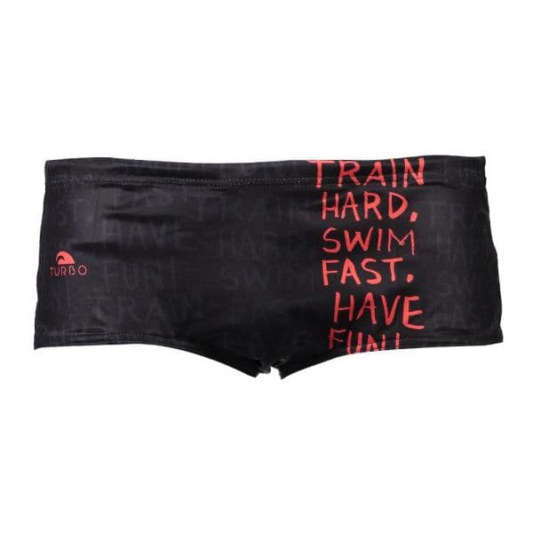 Turbo France Train 14 Cm Swim Boxer Preto 3XL Homem