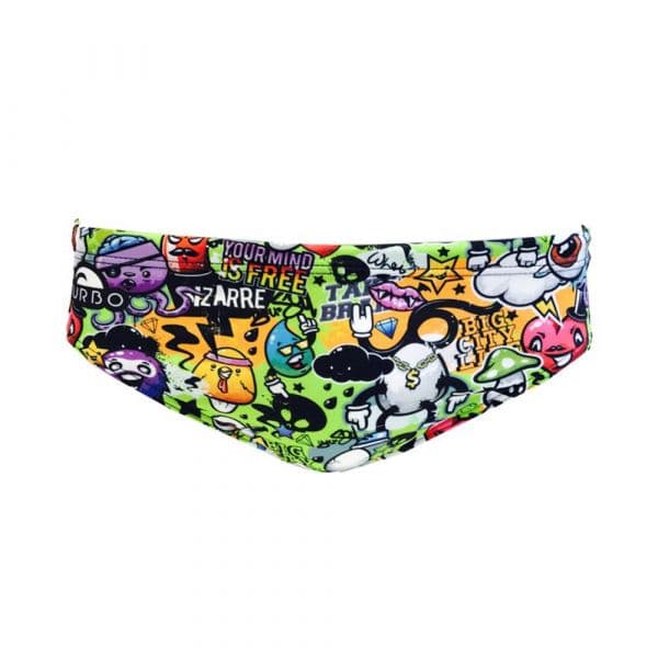 Turbo Race Swimming Brief Colorido 3XL Homem