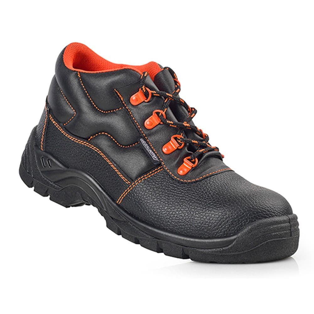 Blackleather Botas de Segurança de Pele Preta s3 Src Tamanho 37
