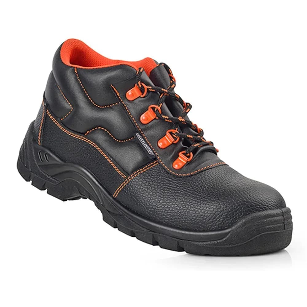 Blackleather Botas de Segurança de Pele Preta s3 Src Tamanho 42