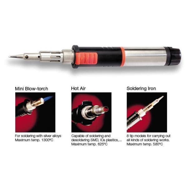JBC Ferro de Soldar a Gas 25-125W SG1070 0201070
