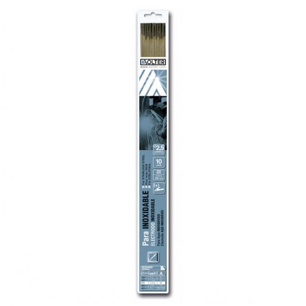 ELECTRODO INOX E316L Ø2MM (BLISTER 10 UNID.) SOLTER
