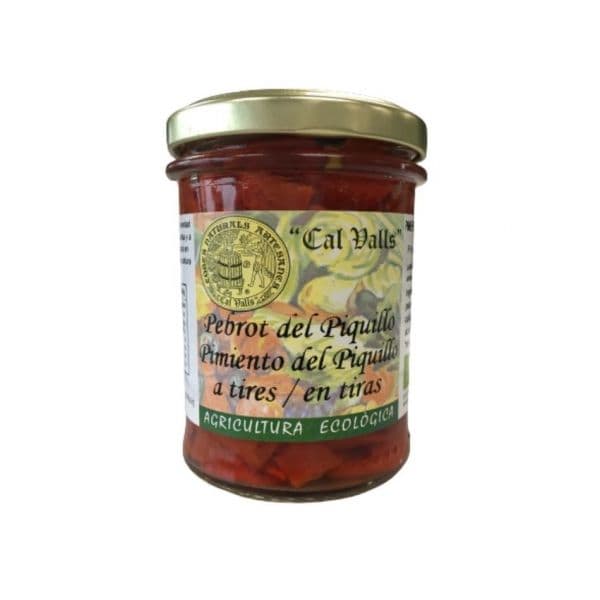 Cal Valls Pimento de Piquillo em Tiras Biológico 185g