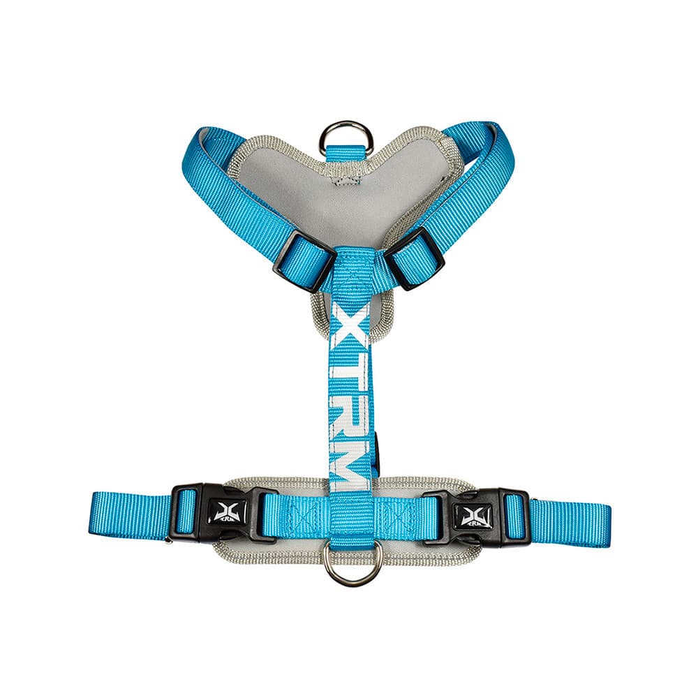 Arnês x-trm cronos neon flash 35-60x1.5cm azul nayeco