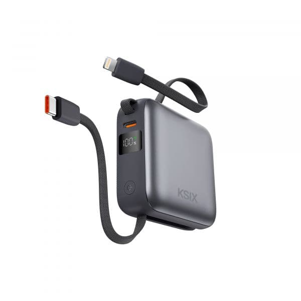 Powerbank Ksix Bpb10pd22intg 10000mAh Grey