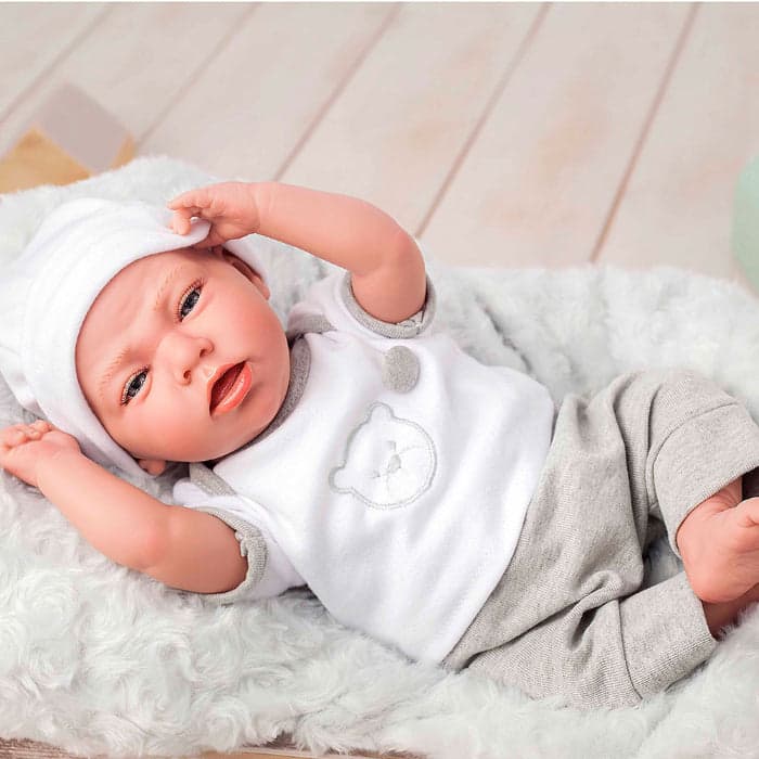 Elegance 40 cm com peso Dafne Cinza com Almofada