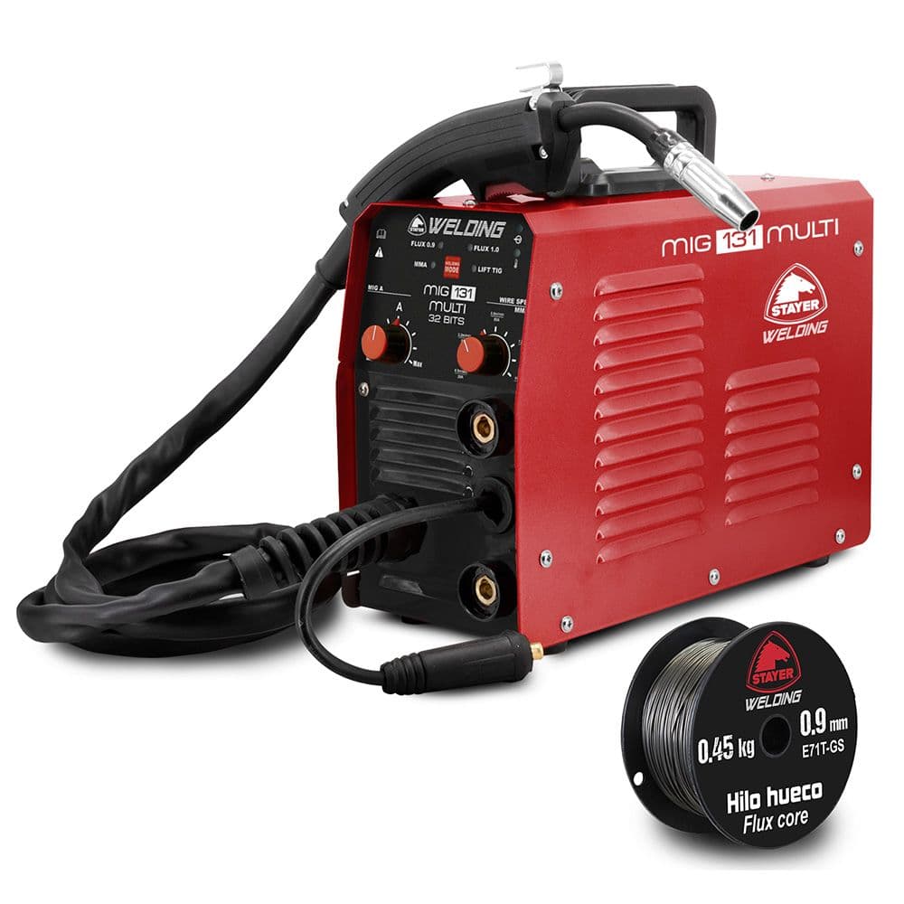 Stayer Máquina Soldar MIG 131+/131F 0.45kg 0.9mm