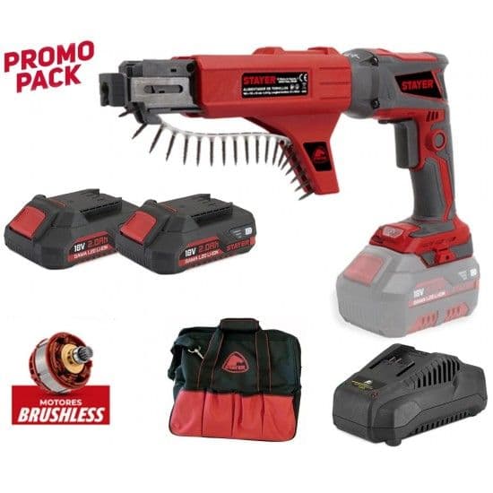 Aparafusadora DWS L20 brushless refª 1.3177 STAYER