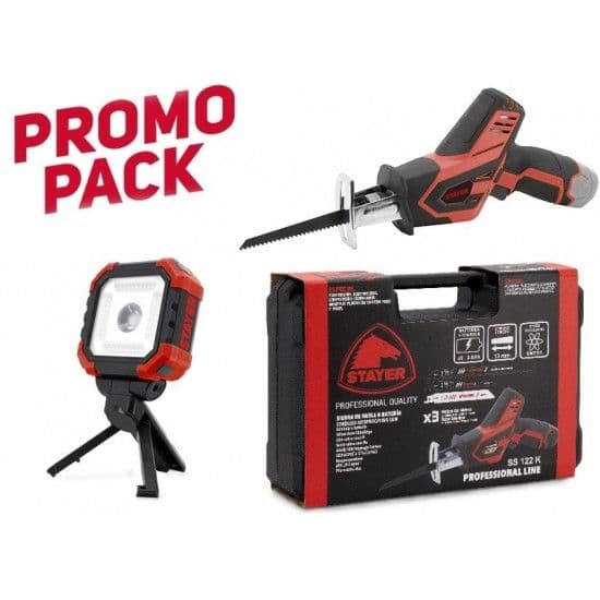 Serra sabre SS 122K + lanterna FL 700 3.6v refª 1.3502 STAYER