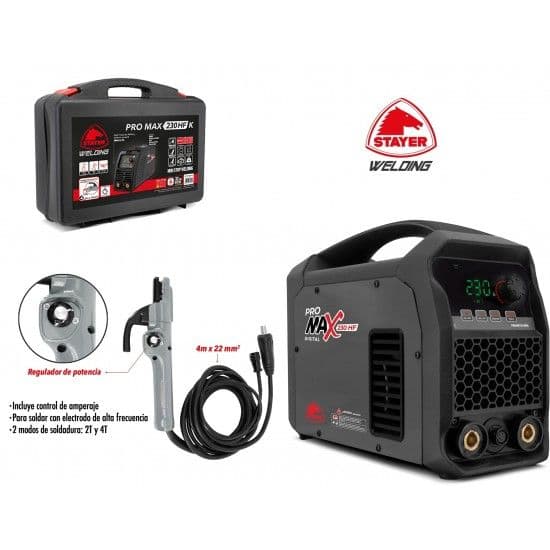 Inverter MMA Pro Max 230 HF K refª 1.3540 STAYER