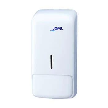 Jofel Saboneteira Plastica Azur 800ml Branca - 6821033