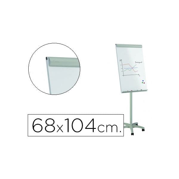 Rocada Quadro Branco Magnético Conferências c/ Rodas 68x104cm - RD-616V15