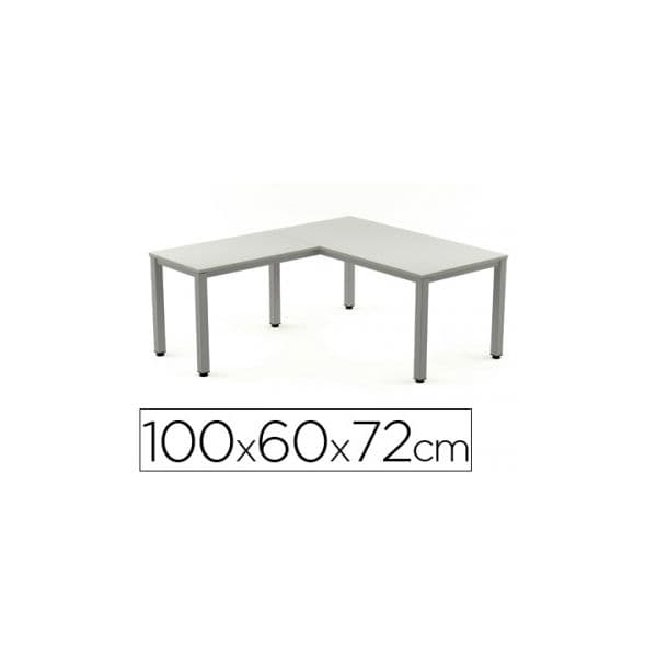 Rocada Ala p/ Mesa Série Executive 60x100cm Direita/Esquerda - 73061