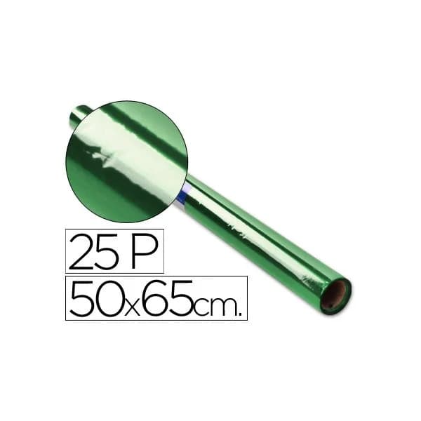 Sadipal Rolo de Papel Celofane 50x65cm 25Fls Verde