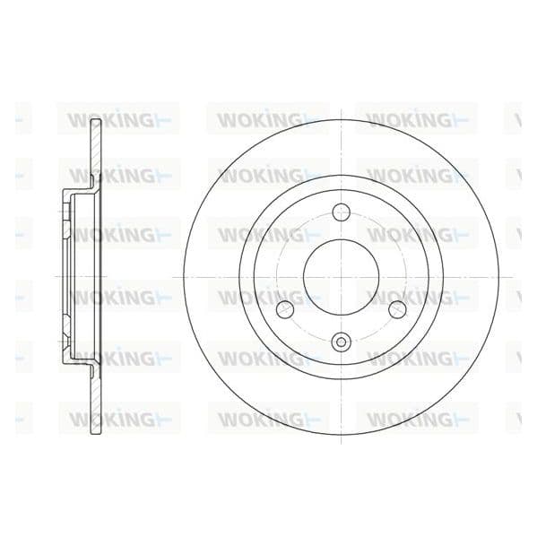 WOKING Disco de Travão - D6070.00