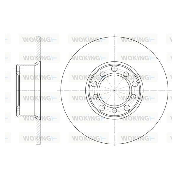 WOKING Disco de Travão - D6272.00