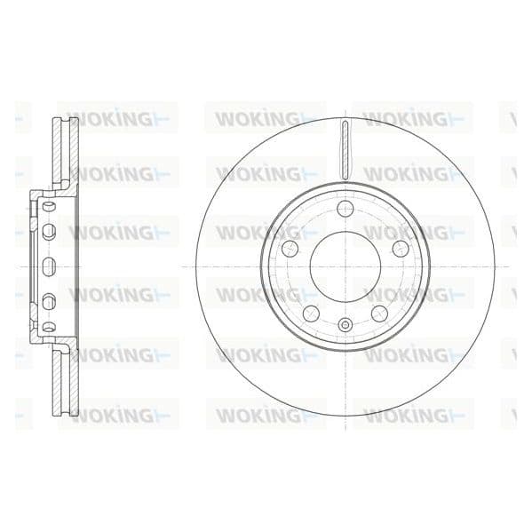 WOKING Disco de Travão - D6328.10