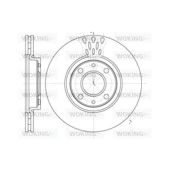 WOKING Disco de Travão - D6443.10