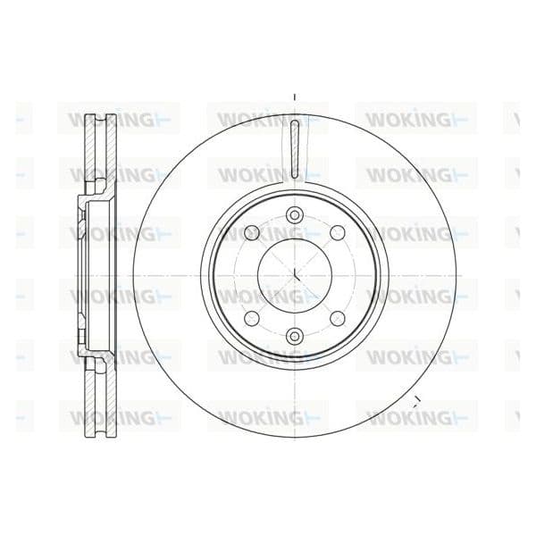 WOKING Disco de Travão - D6587.10