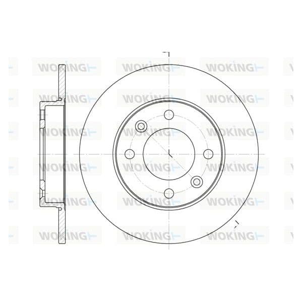 WOKING Disco de Travão - D6630.00