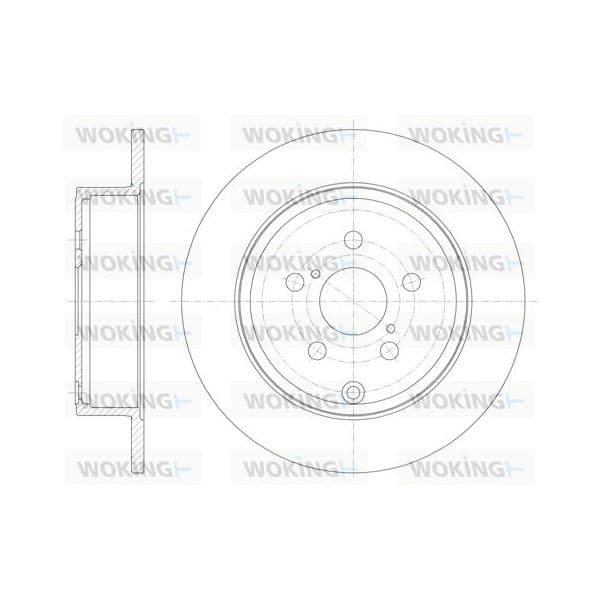WOKING Disco de Travão - D6700.00