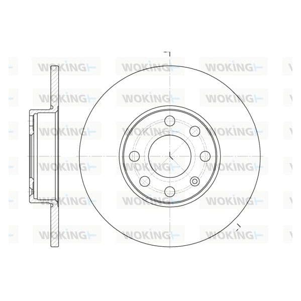 WOKING Disco de Travão - D6800.00