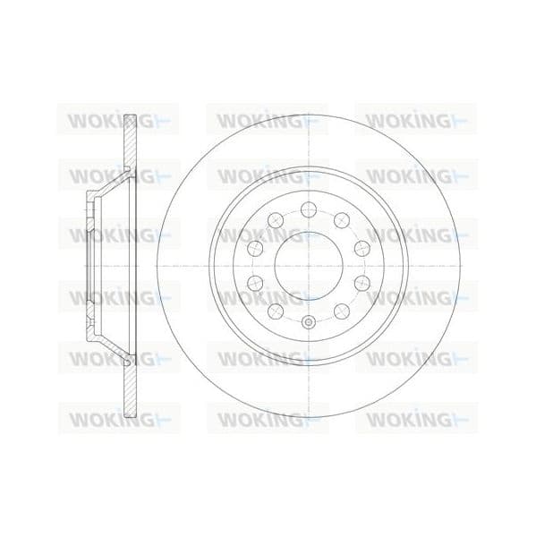 WOKING Disco de Travão - D6969.00