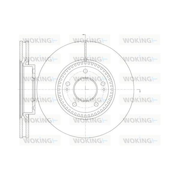WOKING Disco de Travão - D6988.10